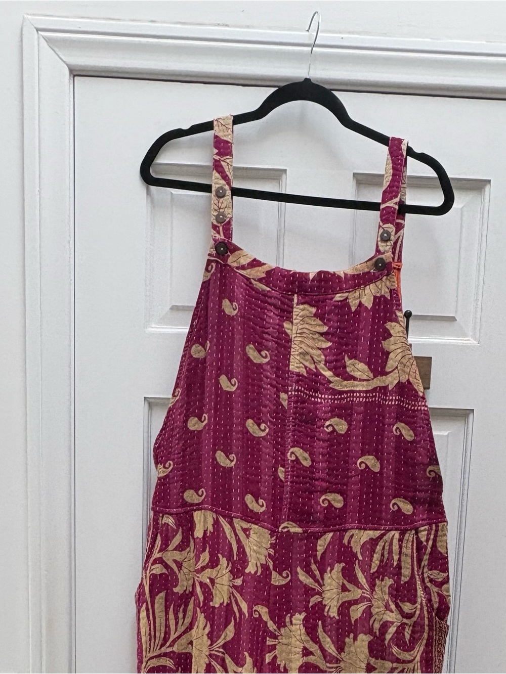 NWT Earthbound Kantha overalls